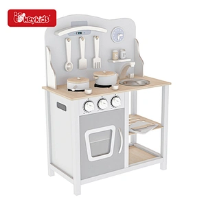Factory OEM Simulate Cooking Game Nordic Wooden Kitchen Toys for Kids W10C737