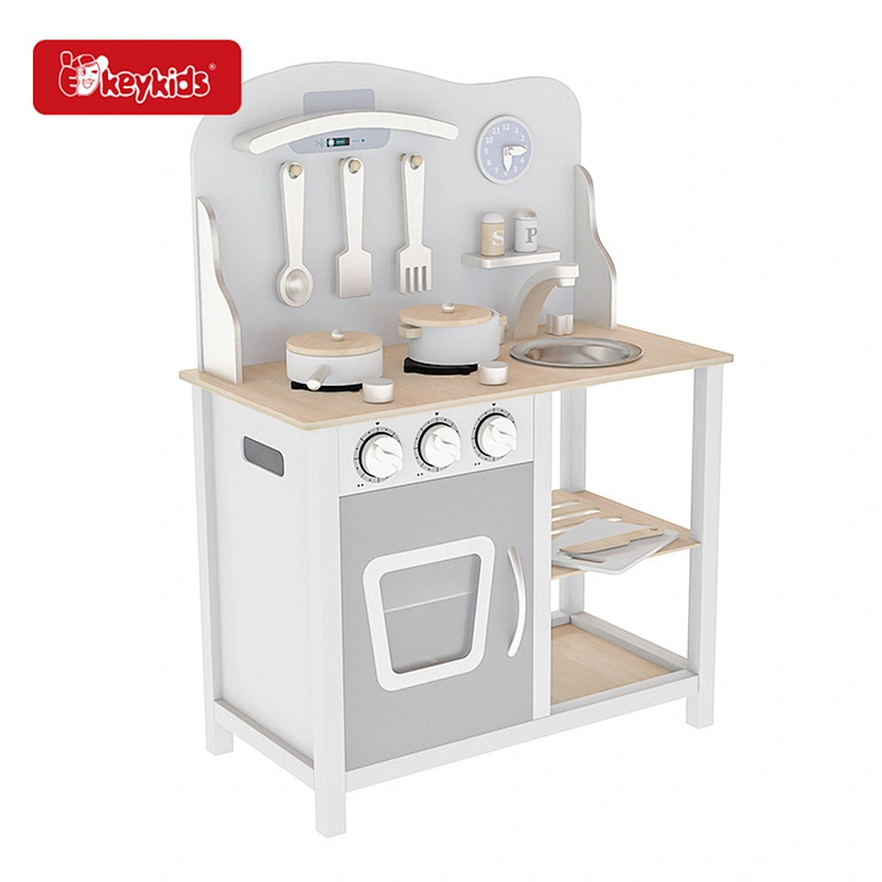 Factory OEM Simulate Cooking Game Nordic Wooden Kitchen Toys for Kids W10C737