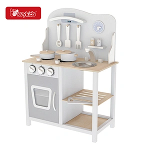 Factory OEM Simulate Cooking Game Nordic Wooden Kitchen Toys for Kids W10C737