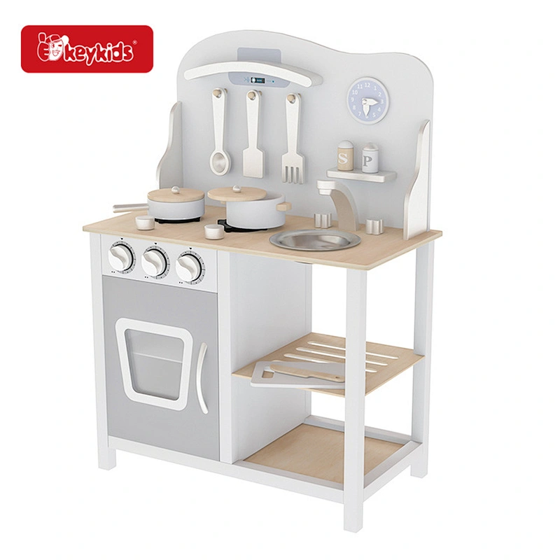 Factory OEM Simulate Cooking Game Nordic Wooden Kitchen Toys for Kids W10C737